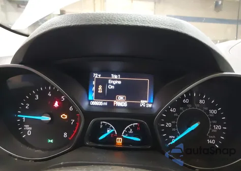 2017 Ford Escape Se из США, поврежденный, VIN 1FMCU9GD7HUE81797